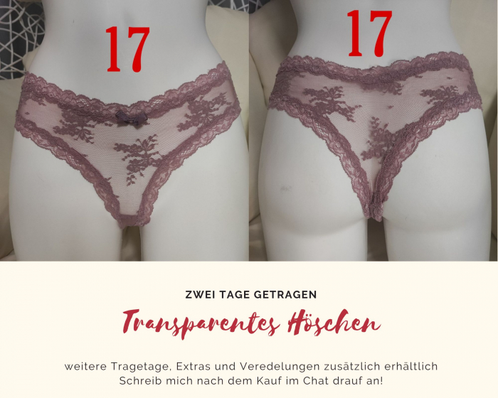 Transparentes Hschen (#17)