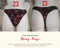 String Tanga Satin (#23)